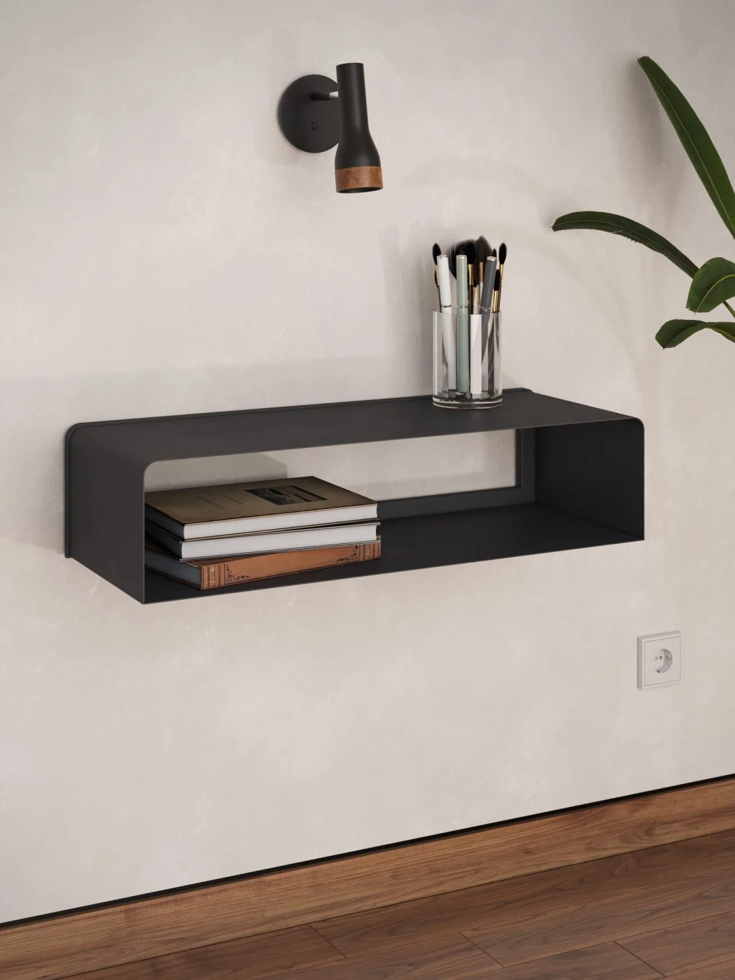 Riversa (Large) – lebegő fali polc moduláris, forgatható design kivitelben