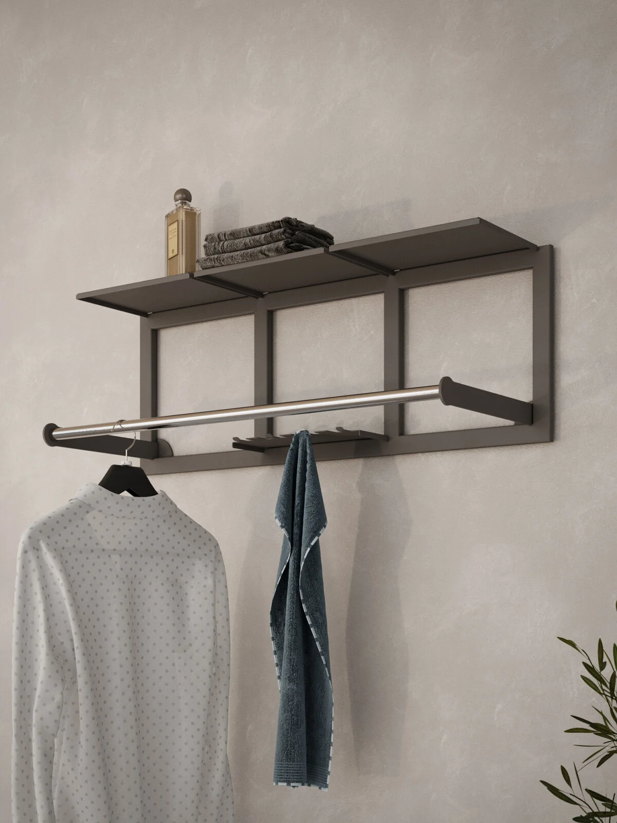 Sanamöbel_Quadry__Clothing Rack__Main_01_Dove Grey